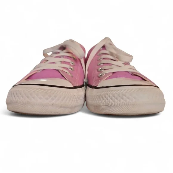 Converse Chuck Taylor All Star Low Top Unisex Purple Canvas 155576C Sz 8.5 Women - Picture 3 of 9